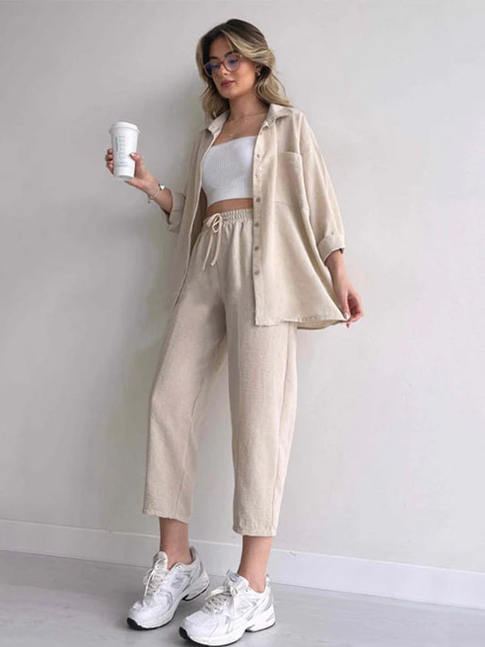 Maeve™ Linen Two Piece Set