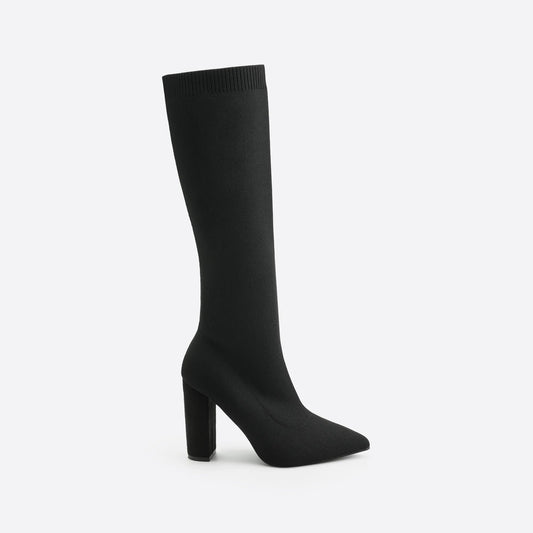 Second-Skin™ | Pointed Toe Sock Boots | 50% OFF