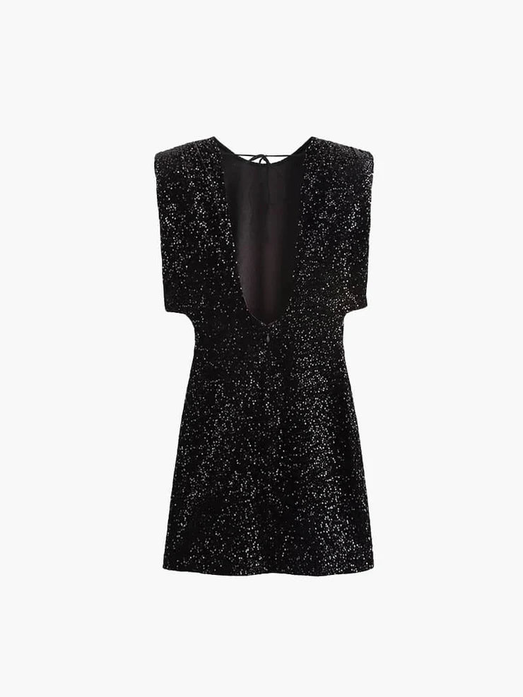 NATALIA™ Dress | Bodycon Glitter Mini Dress | 50% OFF